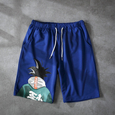 Pantaloni scurți casual barbatesti cu aplicatie si cravate in mai multe culori