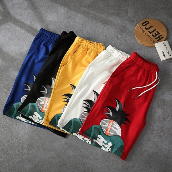 Pantaloni scurți casual barbatesti cu aplicatie si cravate in mai multe culori