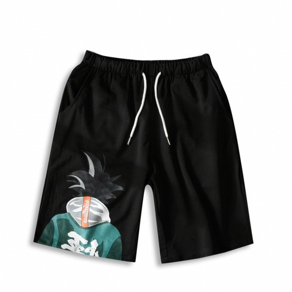 Pantaloni scurți casual barbatesti cu aplicatie si cravate in mai multe culori