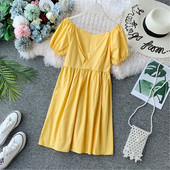 Rochie casual dama model lat cu maneci scurte in mai multe culori