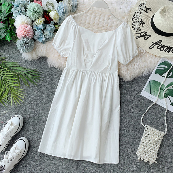 Rochie casual dama model lat cu maneci scurte in mai multe culori