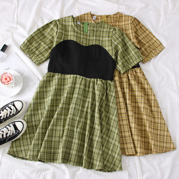 Rochie elegantă de damă cu decolteu O în patru culori