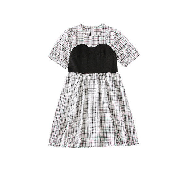 Rochie elegantă de damă cu decolteu O în patru culori