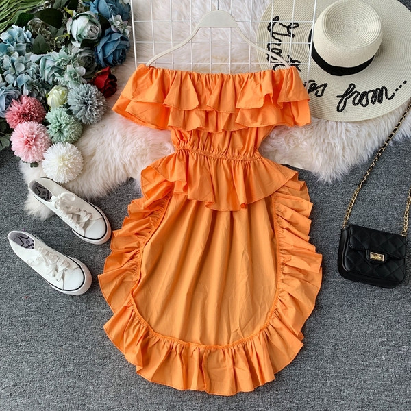 Bluza de dama cu maneca scurta - model asimetric in mai multe culori