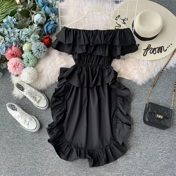 Bluza de dama cu maneca scurta - model asimetric in mai multe culori