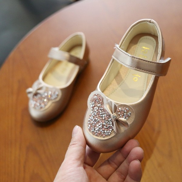 Pantofi moderni pentru copii in trei culori cu element 3D