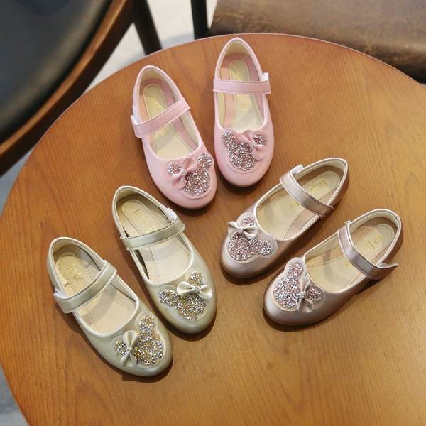 Pantofi moderni pentru copii in trei culori cu element 3D