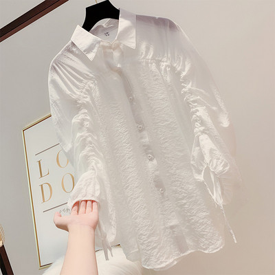 Cămașă de damă cu mâneci lungi în patru culori