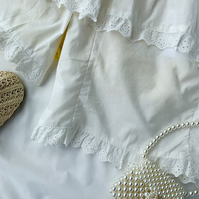 Дамска блуза -къс модел с голи рамене в няколко цвята