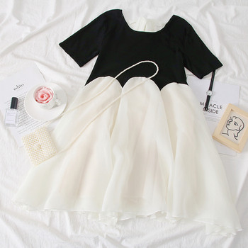 Rochie de dama decupata cu decolteu O cu sireturi in mai multe culori