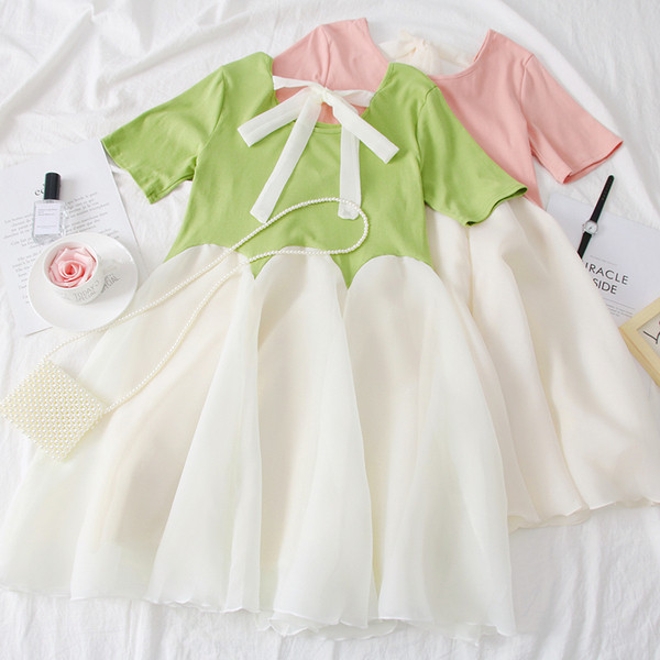 Rochie de dama decupata cu decolteu O cu sireturi in mai multe culori