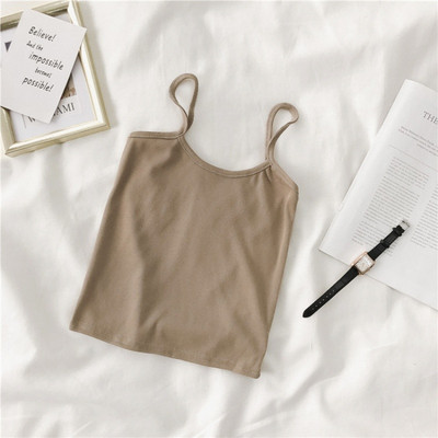 Maieu casual dama cu bretele subtiri in diferite culori