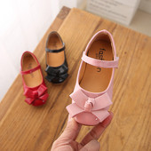 Pantofi de actualitate pentru copii în trei culori - pentru fete