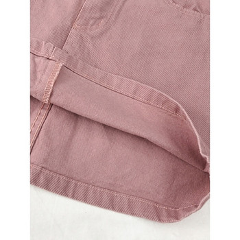 Fusta de dama casual din denim cu talie inalta in trei culori