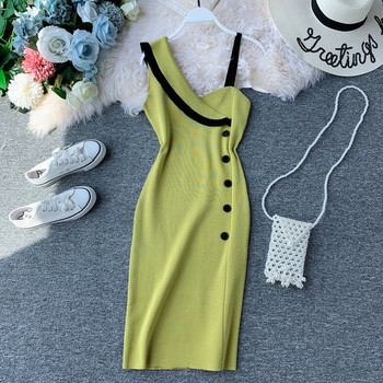 Rochie de dama cu o curea in mai multe culori