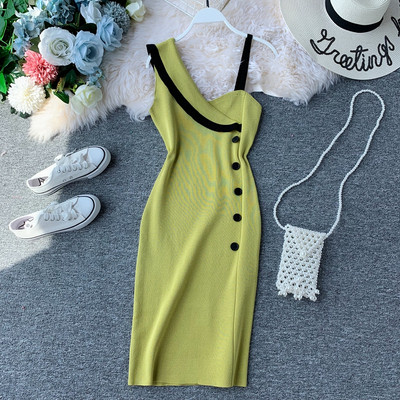 Rochie de dama cu o curea in mai multe culori