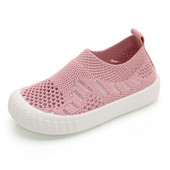 Pantofi pentru copii in trei culori cu talpa plata - pentru fete