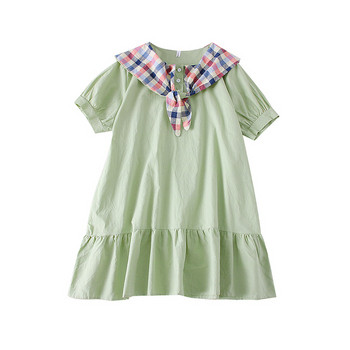 Rochie casual de dama croita cu decolteu O in mai multe culori