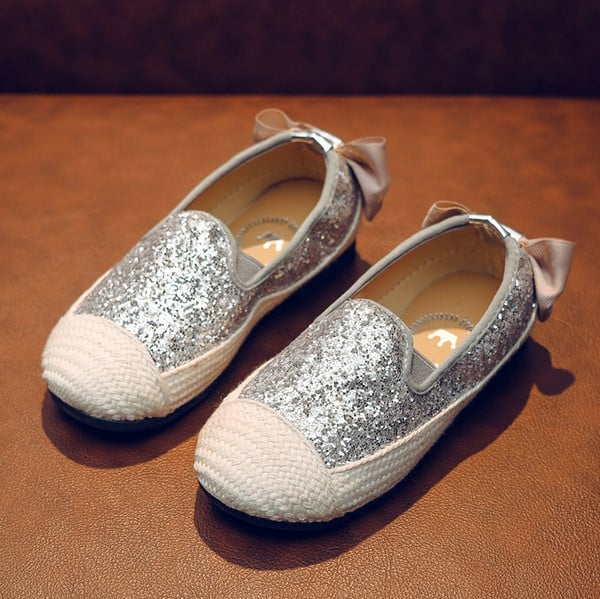 Pantofi eleganti pentru copii cu panglica-in trei culori