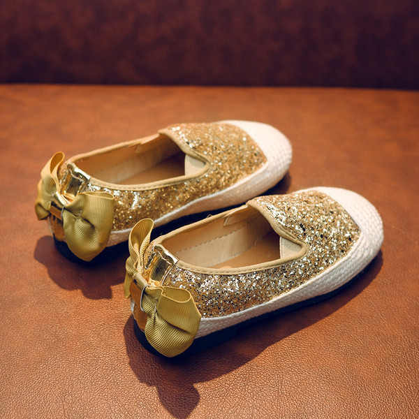 Pantofi eleganti pentru copii cu panglica-in trei culori