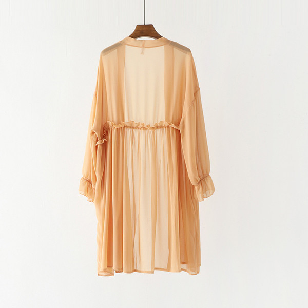 Pareo de dama elegant cu maneci lungi in mai multe culori