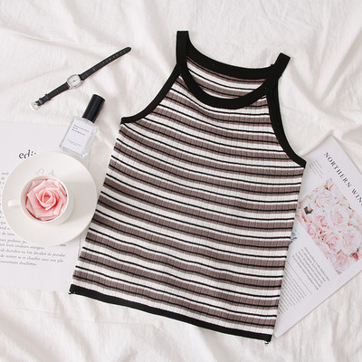 Maiou de damă casual model nou cu bretele subțiri în mai multe culori