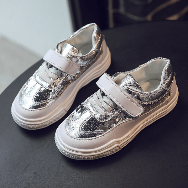 Adidași moderni pentru copii cu paiete - pentru fete