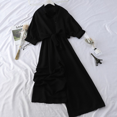 Μοντέρνα Γυναικεία ολόσωμη φόρμα με ζώνη σε διάφορα χρώματα