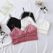 Bustiera de dama eleganta cu dantela in mai multe culori