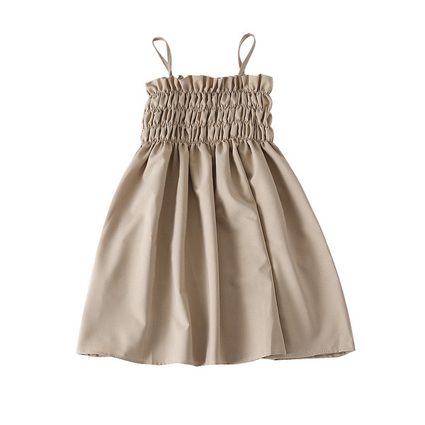 Rochie de dama decupata cu bretele in maro si negru