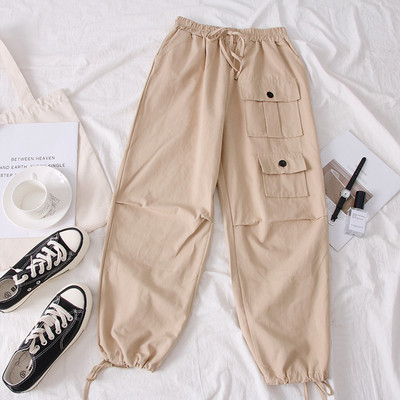 Pantaloni de dama sport si eleganti in verde, bej si negru