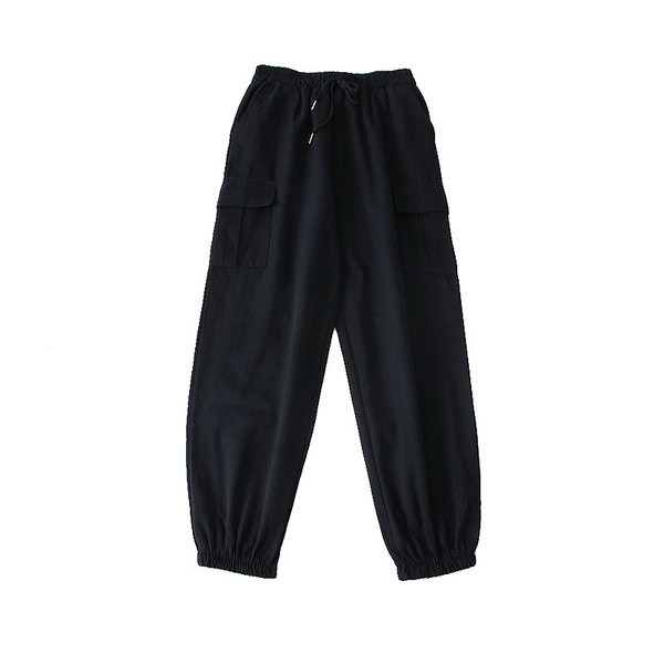 Model nou de pantaloni sport dama in culorile verde, bej si negru