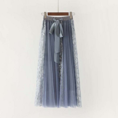 Model nou de pantaloni de dama cu talie inalta si dantela in mai multe culori