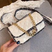 Geanta de dama cu lant metalic in mai multe culori