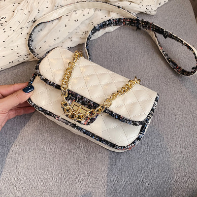 Geanta de dama cu lant metalic in mai multe culori