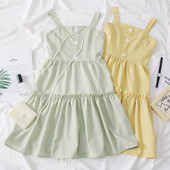 Rochie de dama eleganta cu nasturi in mai multe culori