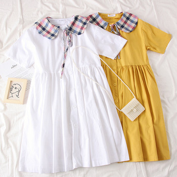 Rochie de dama casual croita cu nasturi in mai multe culori