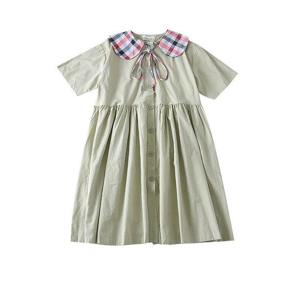 Rochie de dama casual croita cu nasturi in mai multe culori