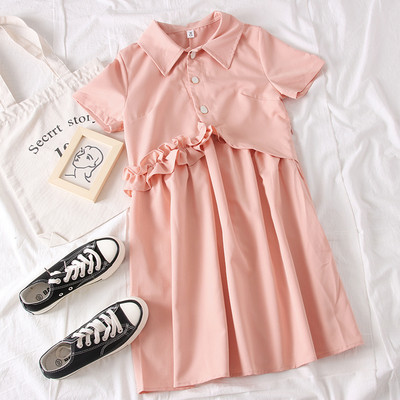 Rochie casual de dama cu nasturi in mai multe culori