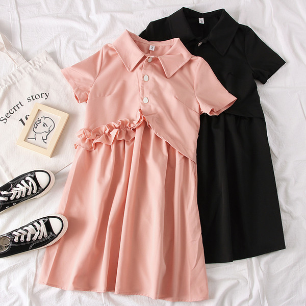 Rochie casual de dama cu nasturi in mai multe culori