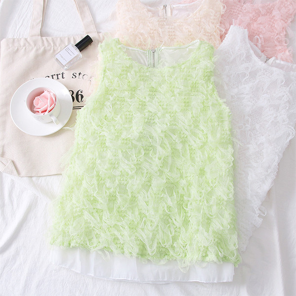 Нов модел дамски потник с О-образно деколте в няколко цвята