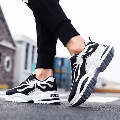 Νέα μοντέλα αθλητικά ανδρικά παπούτσια  σε τρία χρώματα με δεσμούς