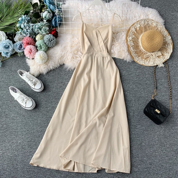 Rochie de dama stilata cu bretele subtiri in mai multe culori