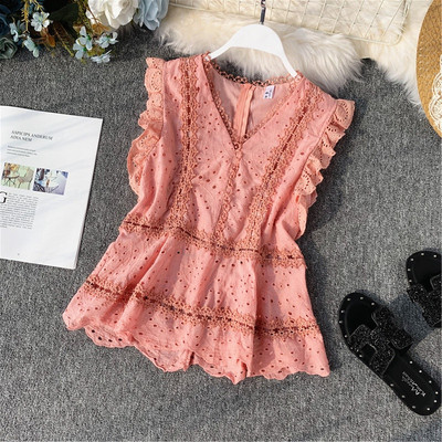 Maieu elegant de damă cu broderie în mai multe culori