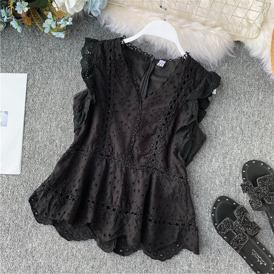 Maieu elegant de damă cu broderie în mai multe culori