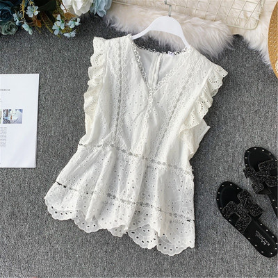 Maieu elegant de damă cu broderie în mai multe culori