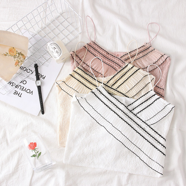 Maiou de dama model nou cu bretele in mai multe culori