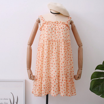 Rochie de dama moderna decupata cu bretele in trei culori