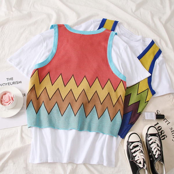 Tricou de damă de zi cu zi + maiou în mai multe culori