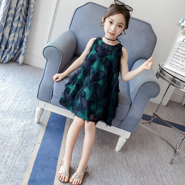 Rochie eleganta pentru copii in doua culori - model croiat